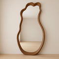 Bay Furniture Wavy Organic Full-Length Floor Mirror
