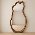 Bay Furniture Wavy Organic Full-Length Floor Mirror