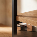 Bay Furniture Organic Pebble Wall Shelving System