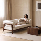 Bay Furniture Open-Frame Wood Sofa – Single, Double & Three Seater