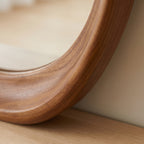 Bay Furniture Wavy Organic Full-Length Floor Mirror
