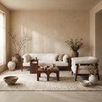 Bay Furniture Open-Frame Wood Sofa – Single, Double & Three Seater