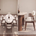 Bay Furniture Oval Sintered Stone Dining Table with Cylinder Base