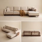 Bay Furniture L-Shape Sectional Sofa with Chaise