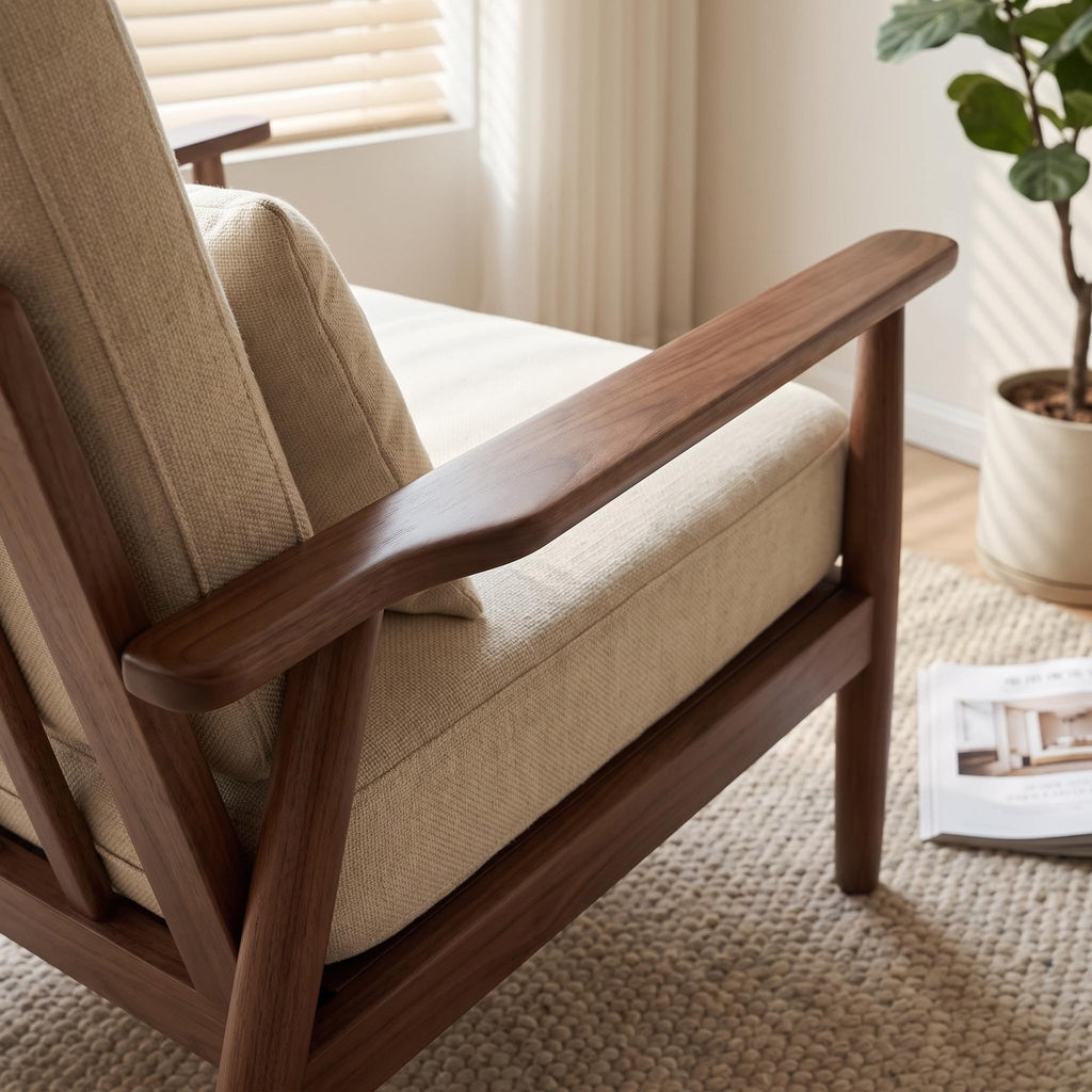 Bay Furniture Wide Arm Lounge Chair