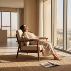 Bay Furniture Wide Arm Lounge Chair