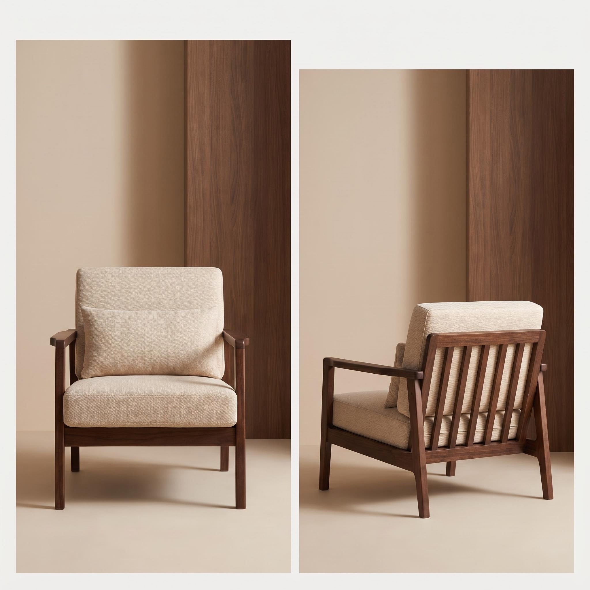 Bay Furniture Wide Arm Lounge Chair